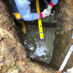 Construction d'un Mur de Soutènement en Blocs de Béton pour un Terrain en Pente Saint-Egreve